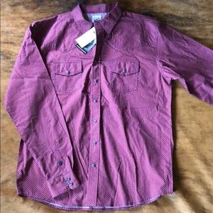 Cinch button up